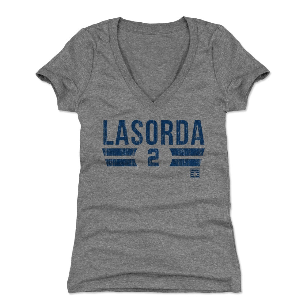 Tommy Lasorda Women's V-Neck T-Shirt | 500 LEVEL