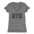 Lamar Jackson Women's V-Neck T-Shirt | 500 LEVEL