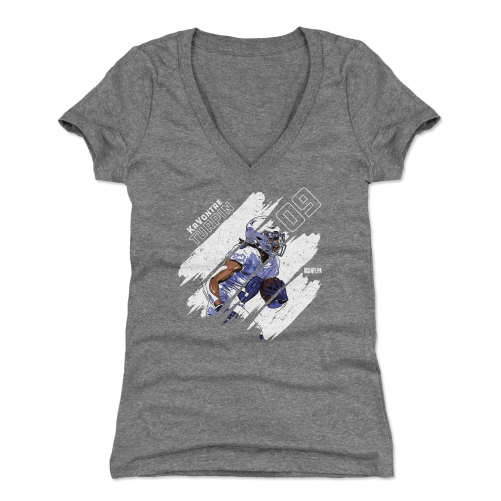 KaVontae Turpin Women's V-Neck T-Shirt | 500 LEVEL