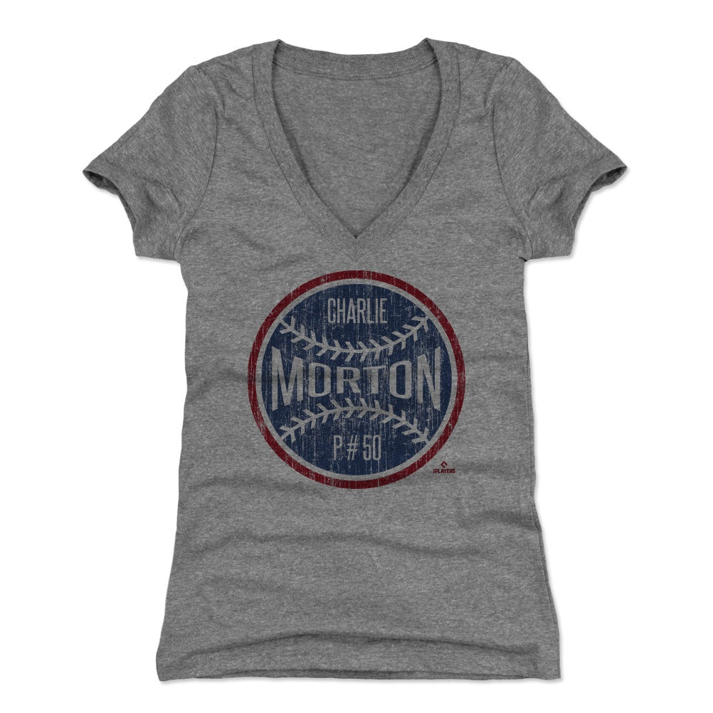 Charlie Morton Women&#39;s V-Neck T-Shirt | 500 LEVEL