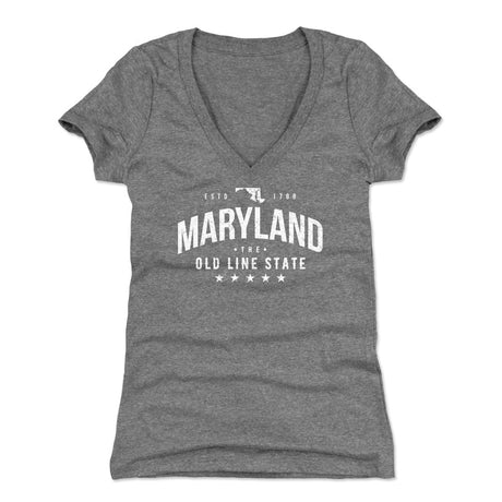 Maryland Women's V-Neck T-Shirt | 500 LEVEL
