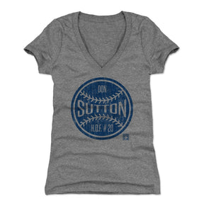 Don Sutton Women's V-Neck T-Shirt | 500 LEVEL