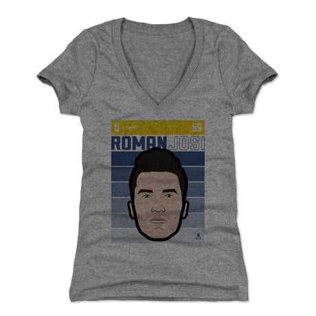 Roman Josi Women's V-Neck T-Shirt | 500 LEVEL