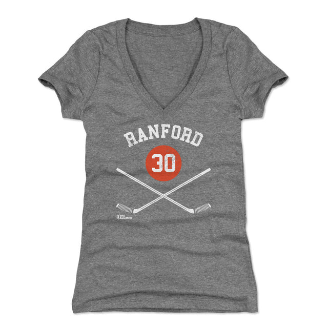 Bill Ranford Women's V-Neck T-Shirt | 500 LEVEL