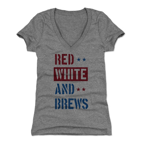 USA Women's V-Neck T-Shirt | 500 LEVEL
