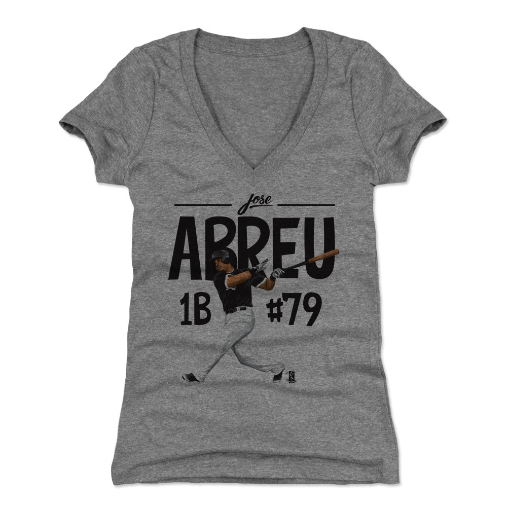 Jose Abreu Women&#39;s V-Neck T-Shirt | 500 LEVEL