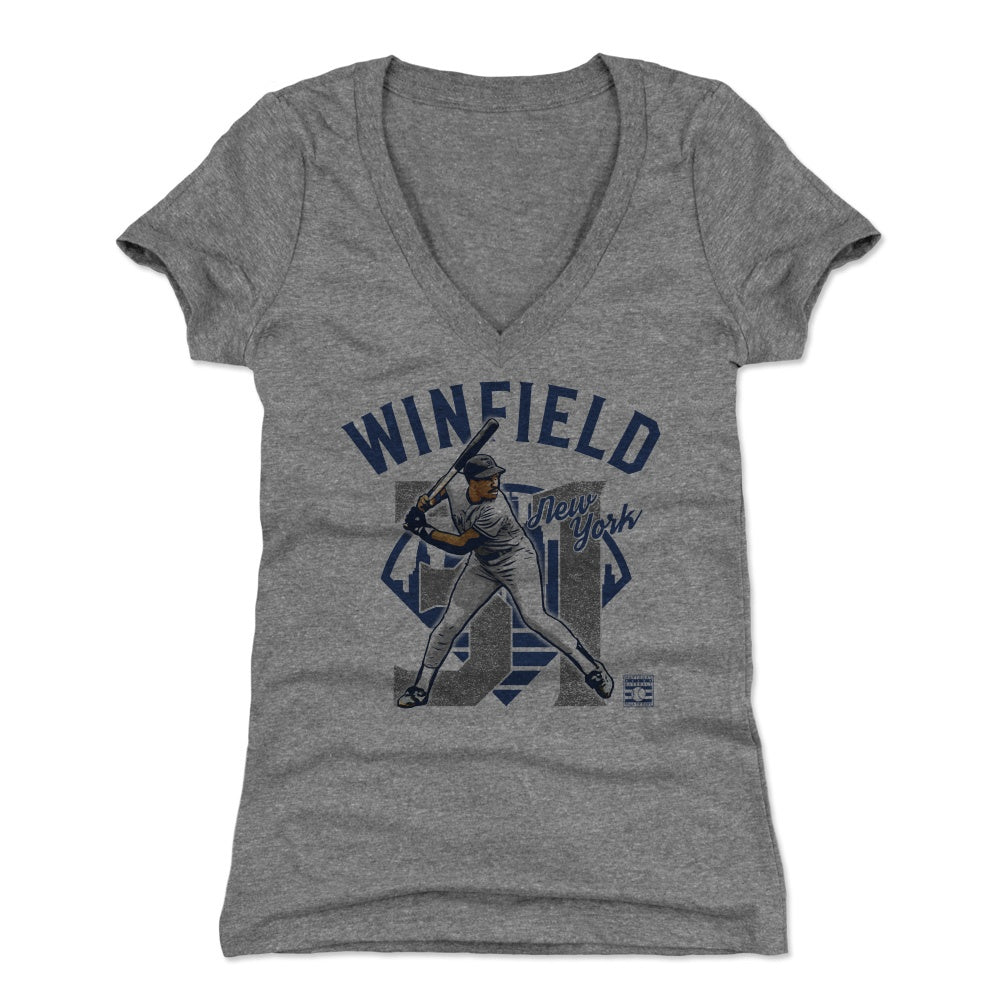 Dave Winfield Women's V-Neck T-Shirt | 500 LEVEL