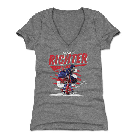 Mike Richter Women's V-Neck T-Shirt | 500 LEVEL