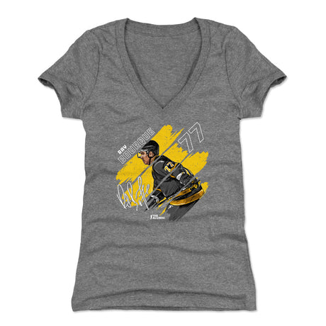 Ray Bourque Women's V-Neck T-Shirt | 500 LEVEL