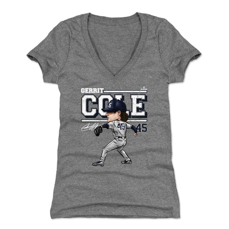 Gerrit Cole Women's V-Neck T-Shirt | 500 LEVEL