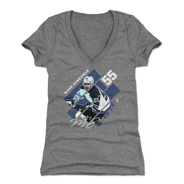 Mark Scheifele Women's V-Neck T-Shirt | 500 LEVEL