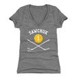 Terry Sawchuk Women's V-Neck T-Shirt | 500 LEVEL