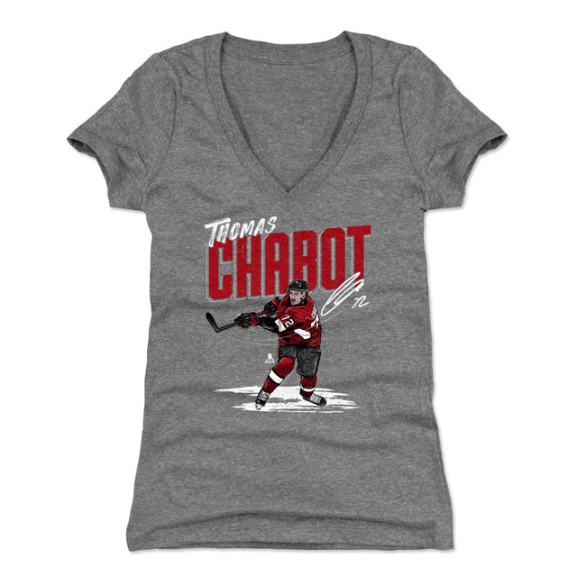 Thomas Chabot Women's V-Neck T-Shirt | 500 LEVEL
