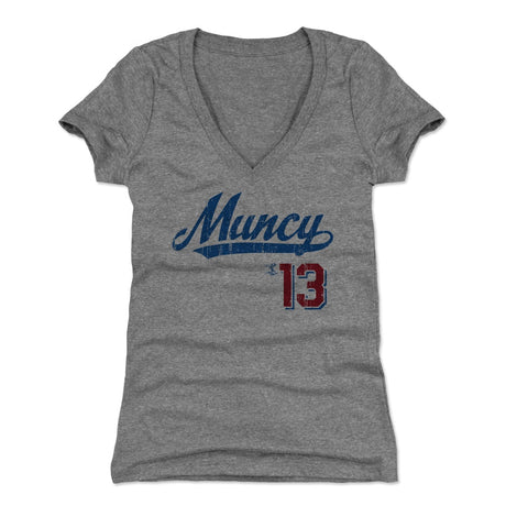 Max Muncy Women's V-Neck T-Shirt | 500 LEVEL