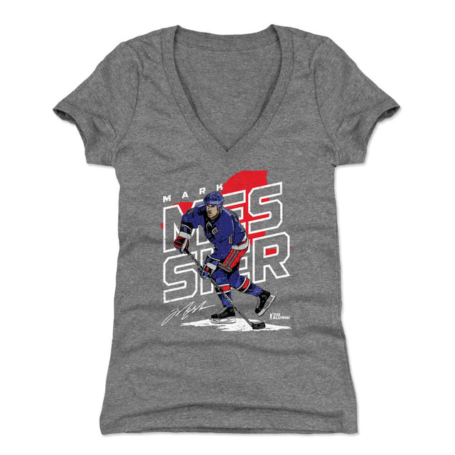 Mark Messier Women's V-Neck T-Shirt | 500 LEVEL