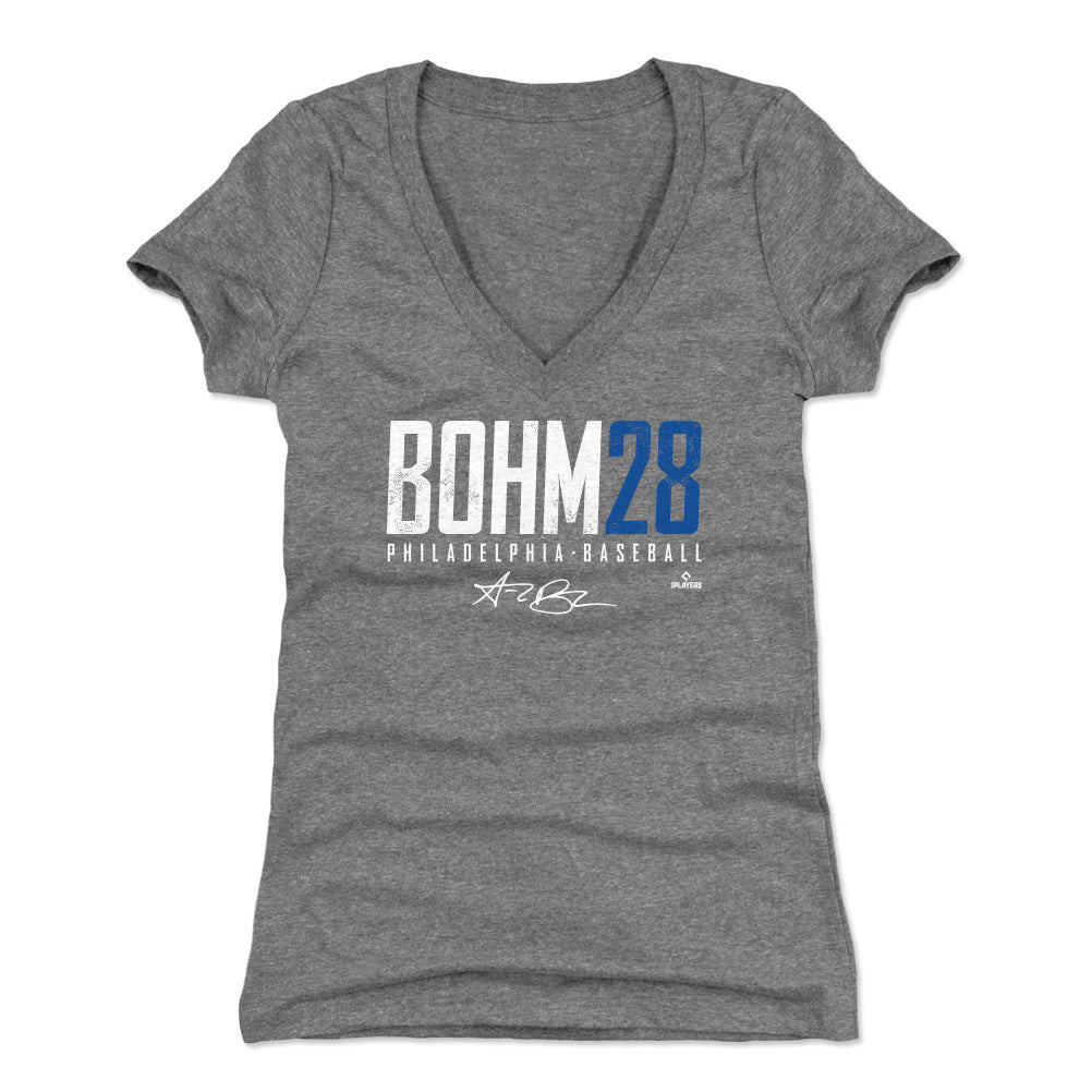 Alec Bohm Women's V-Neck T-Shirt | 500 LEVEL