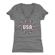 American Pride Women's V-Neck T-Shirt | 500 LEVEL