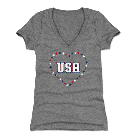 American Pride Women's V-Neck T-Shirt | 500 LEVEL