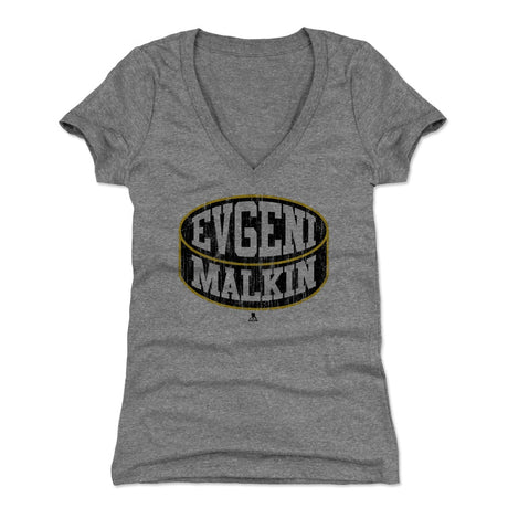 Evgeni Malkin Women's V-Neck T-Shirt | 500 LEVEL