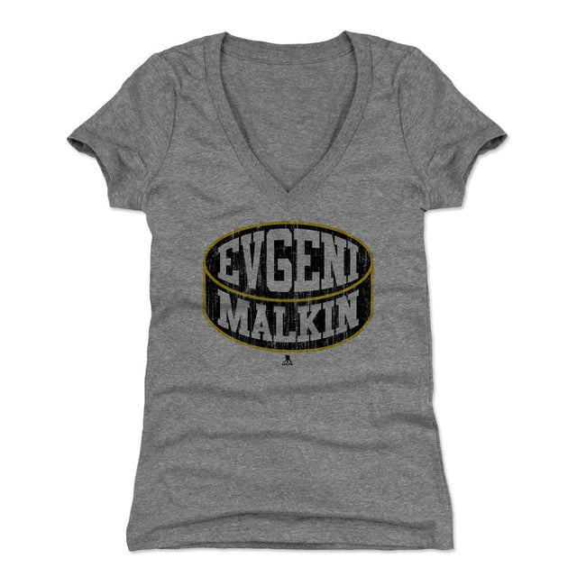 Evgeni Malkin Women's V-Neck T-Shirt | 500 LEVEL