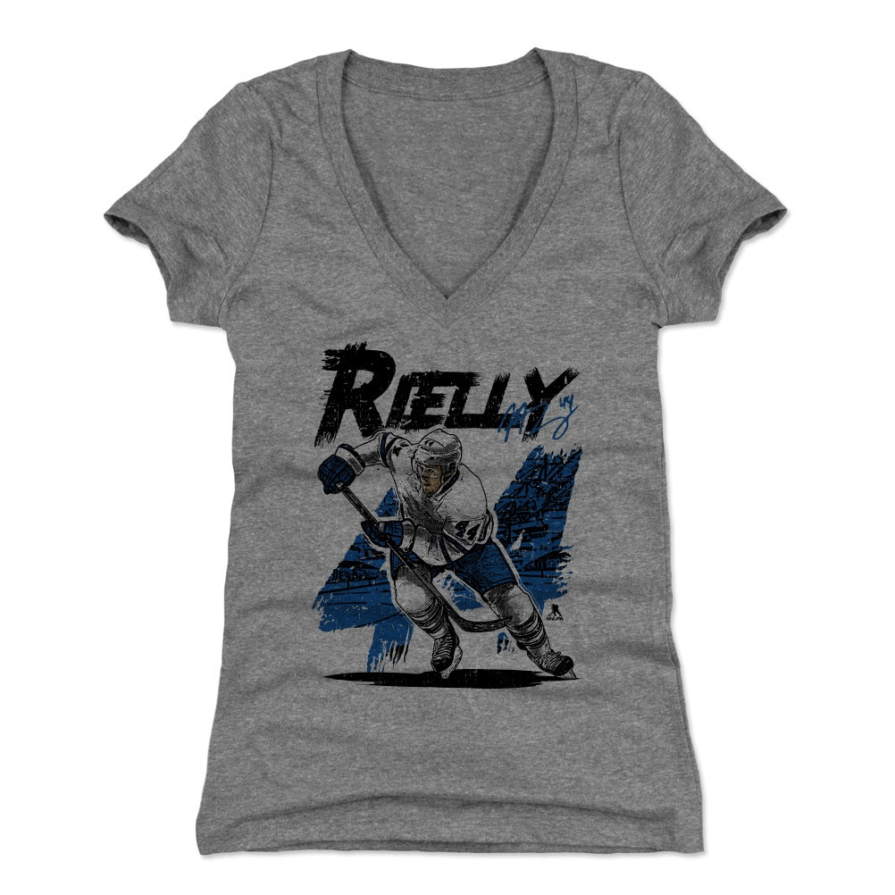 Morgan Rielly Women's V-Neck T-Shirt | 500 LEVEL