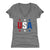 American Pride Women's V-Neck T-Shirt | 500 LEVEL