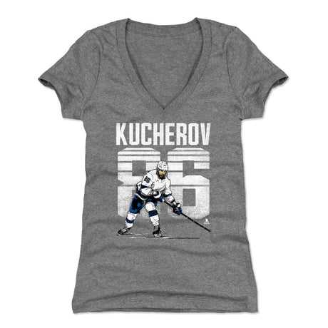 Nikita Kucherov Women's V-Neck T-Shirt | 500 LEVEL