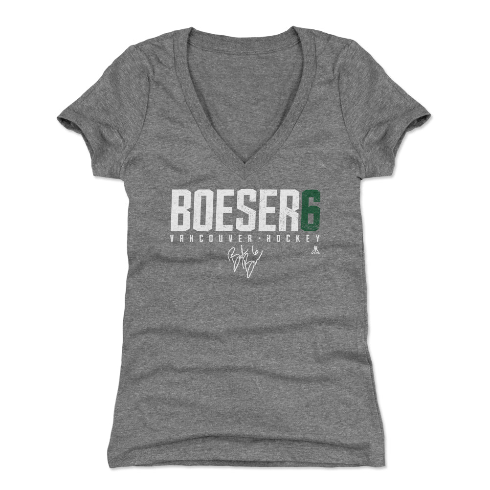 Brock Boeser Women's V-Neck T-Shirt | 500 LEVEL