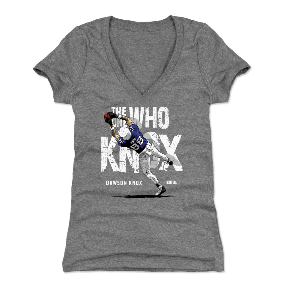 Dawson Knox Women's V-Neck T-Shirt | 500 LEVEL