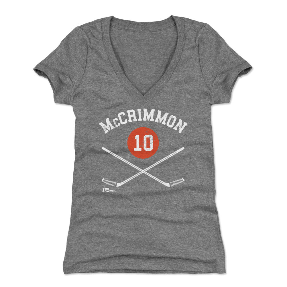 Brad McCrimmon Women&#39;s V-Neck T-Shirt | 500 LEVEL