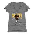Manny Machado Women's V-Neck T-Shirt | 500 LEVEL