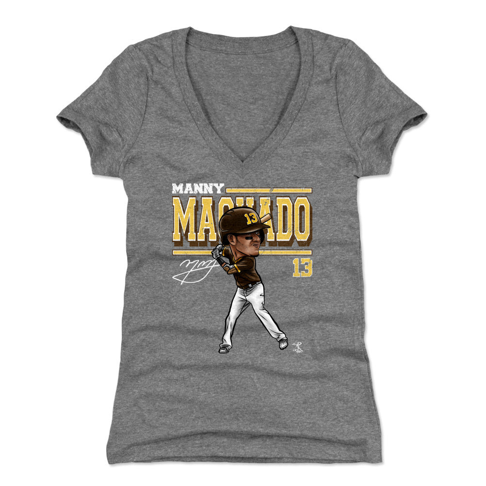 Manny Machado Women's V-Neck T-Shirt | 500 LEVEL