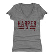 Bryce Harper Women's V-Neck T-Shirt | 500 LEVEL