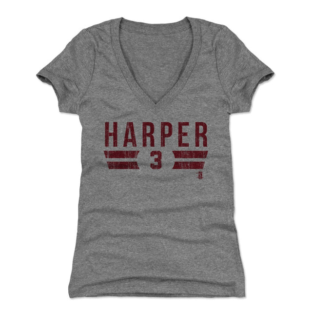 Bryce Harper Women's V-Neck T-Shirt | 500 LEVEL