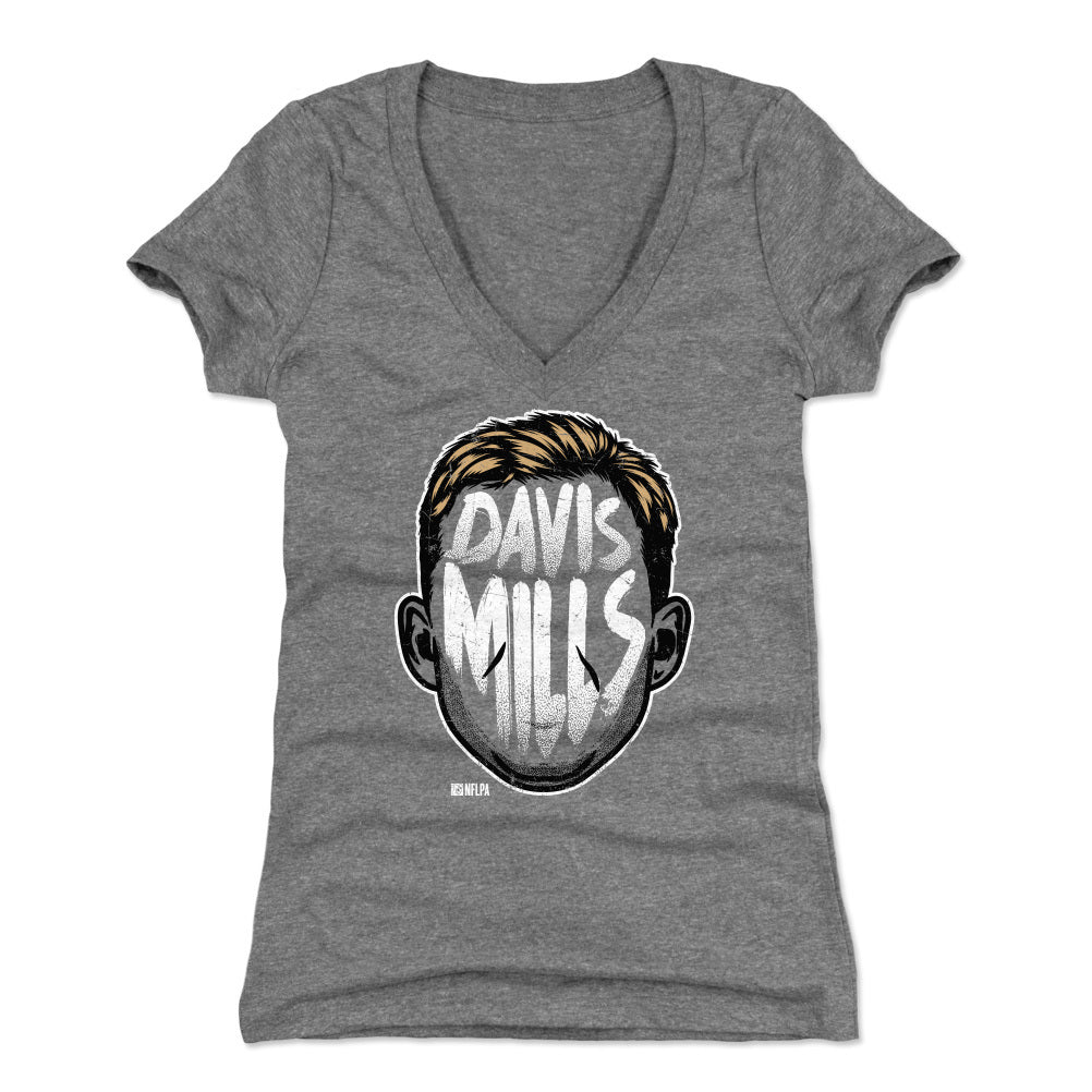 Davis Mills Women&#39;s V-Neck T-Shirt | 500 LEVEL