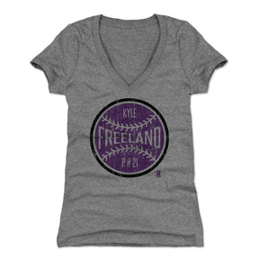 Kyle Freeland Women's V-Neck T-Shirt | 500 LEVEL