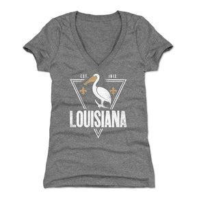 Louisiana Women's V-Neck T-Shirt | 500 LEVEL