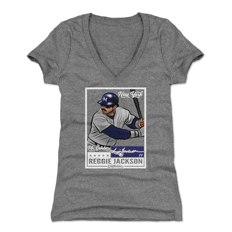 Reggie Jackson Women's V-Neck T-Shirt | 500 LEVEL