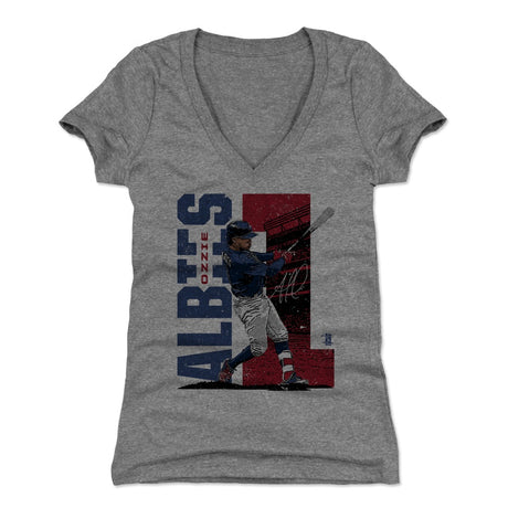 Ozzie Albies Women's V-Neck T-Shirt | 500 LEVEL