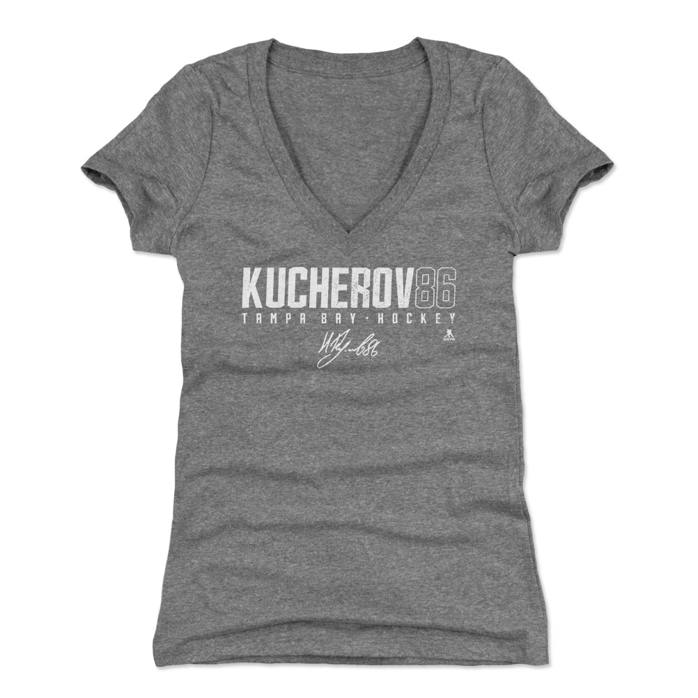 Nikita Kucherov Women&#39;s V-Neck T-Shirt | 500 LEVEL