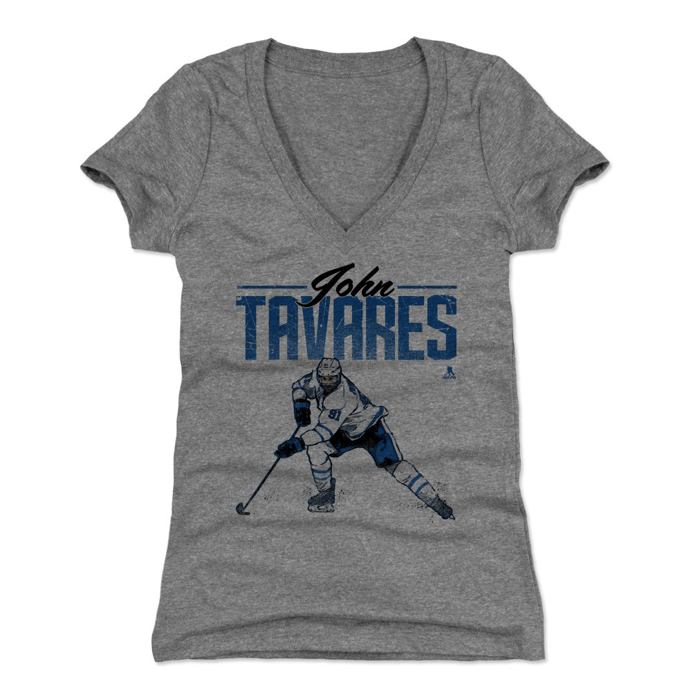 John Tavares Women's V-Neck T-Shirt | 500 LEVEL