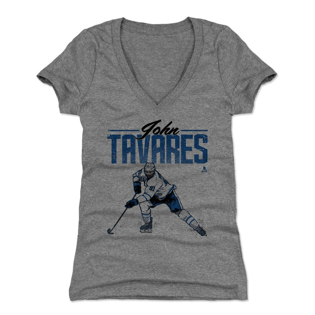 John Tavares Women's V-Neck T-Shirt | 500 LEVEL