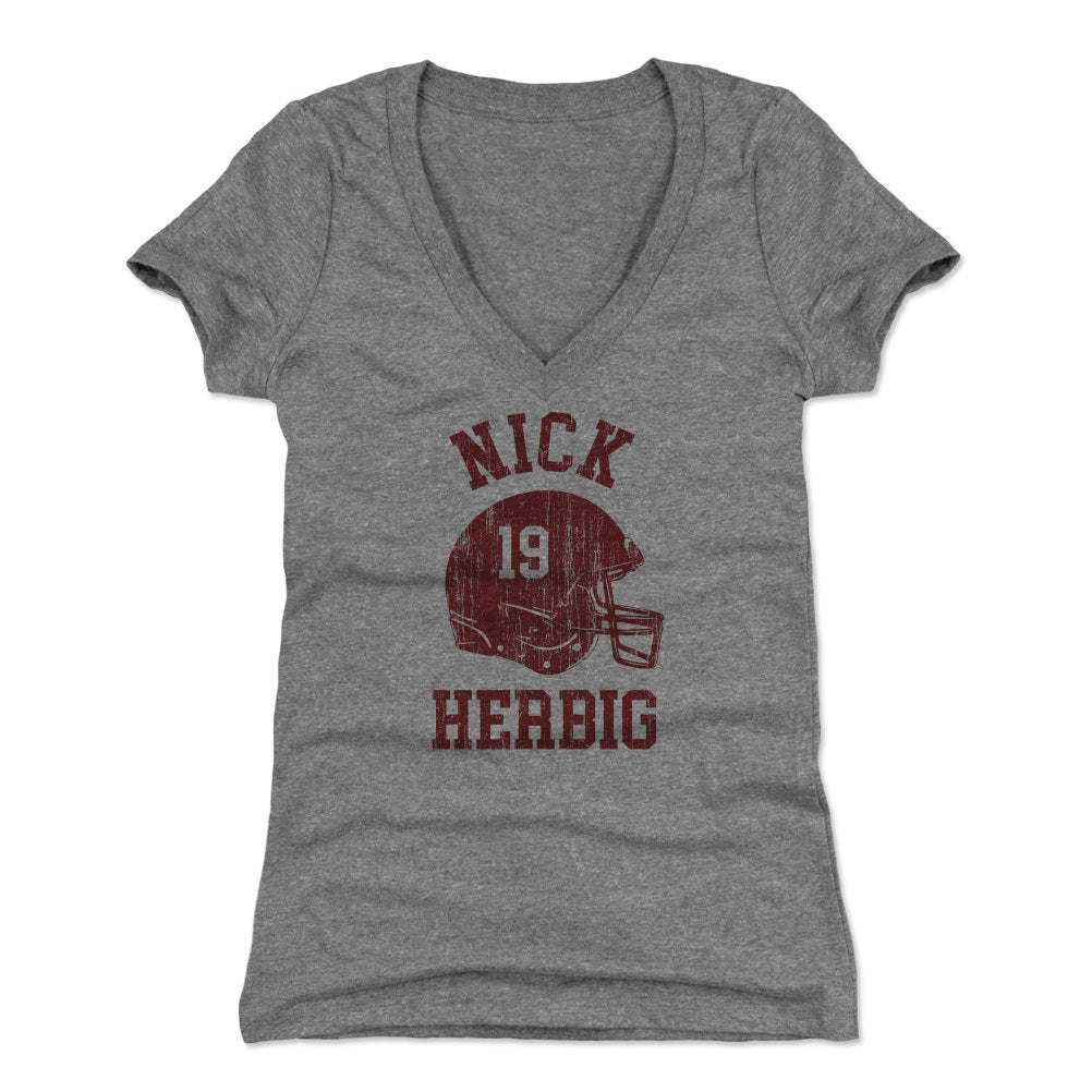 Nick Herbig Women's V-Neck T-Shirt | 500 LEVEL
