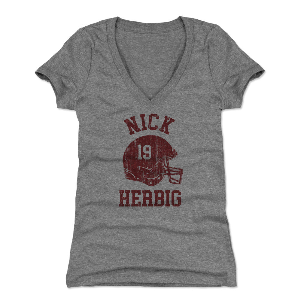 Nick Herbig Women&#39;s V-Neck T-Shirt | 500 LEVEL