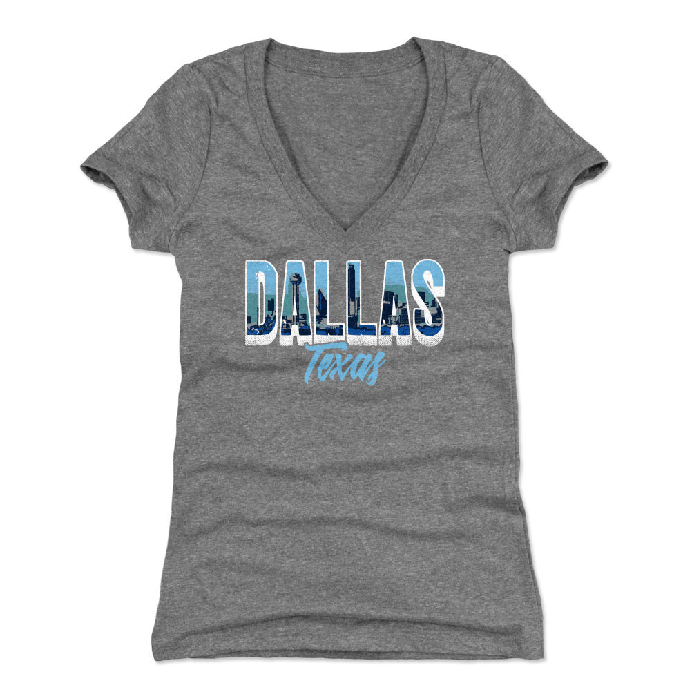 Dallas Women's V-Neck T-Shirt | 500 LEVEL