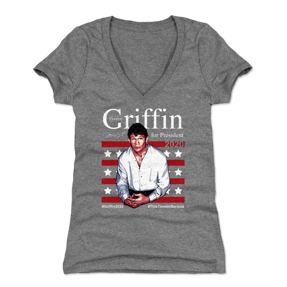 Forrest Griffin Women's V-Neck T-Shirt | 500 LEVEL