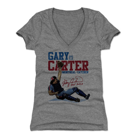 Gary Carter Women's V-Neck T-Shirt | 500 LEVEL