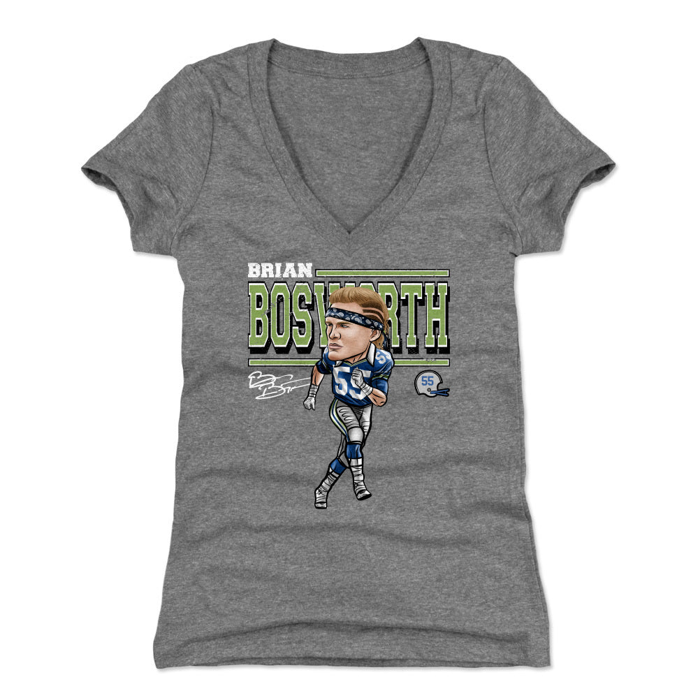 Brian Bosworth Women's V-Neck T-Shirt | 500 LEVEL