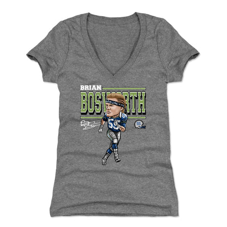 Brian Bosworth Women's V-Neck T-Shirt | 500 LEVEL