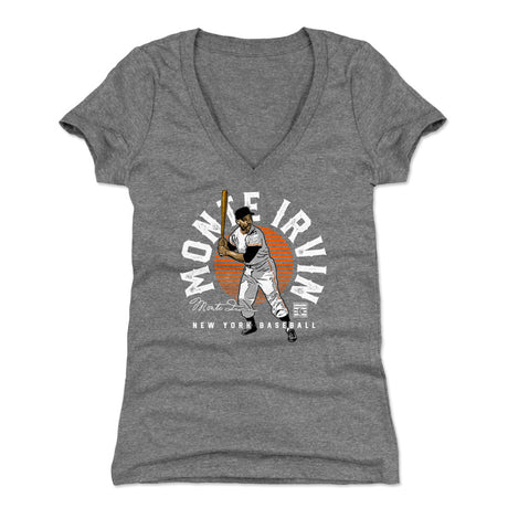 Monte Irvin Women's V-Neck T-Shirt | 500 LEVEL